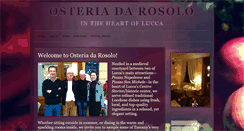 Desktop Screenshot of osteriadarosolo.com