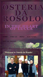Mobile Screenshot of osteriadarosolo.com